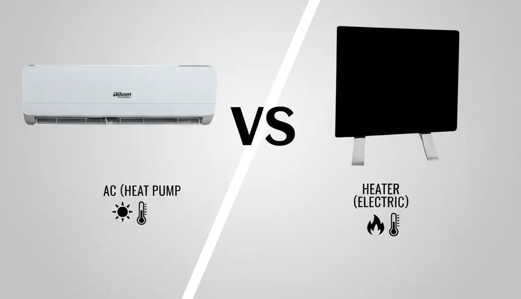 ac vs heater